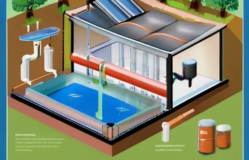 Инфографика по повторному использованию воды: сбор дождевой воды, очистка серой воды, полив и бытовые применения
